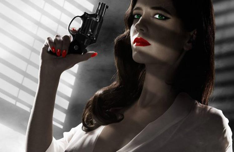 pósters de cine sin city 2 a dame to kill for