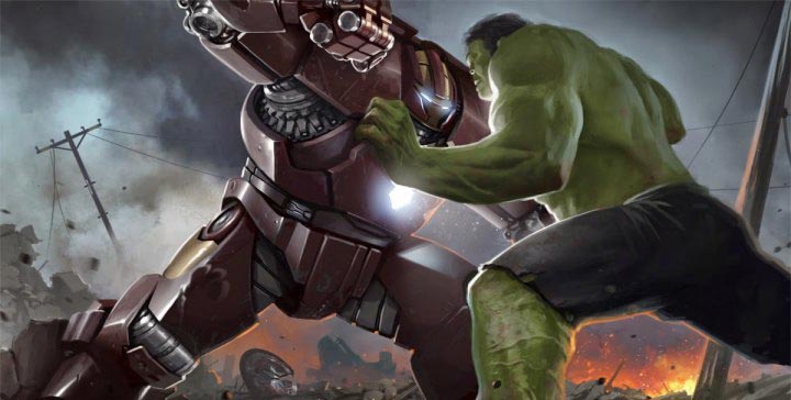 hulkbuster vs hulk