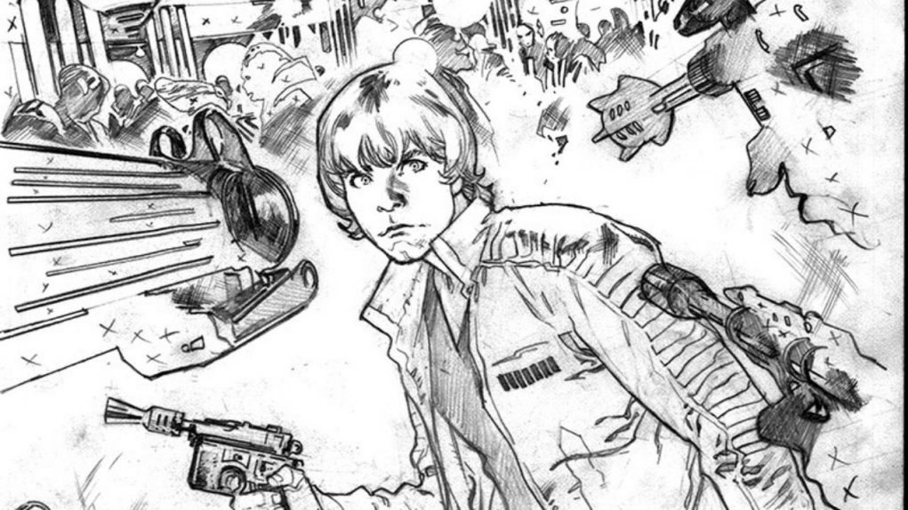 portada inacabada para star wars de stuart immonen