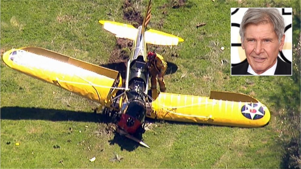 accidente de harrison ford