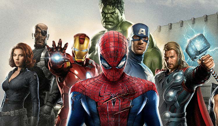 spider-man en vengadores: la era de ultrón