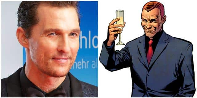 matthew mcconaughey podría ser norman osborn