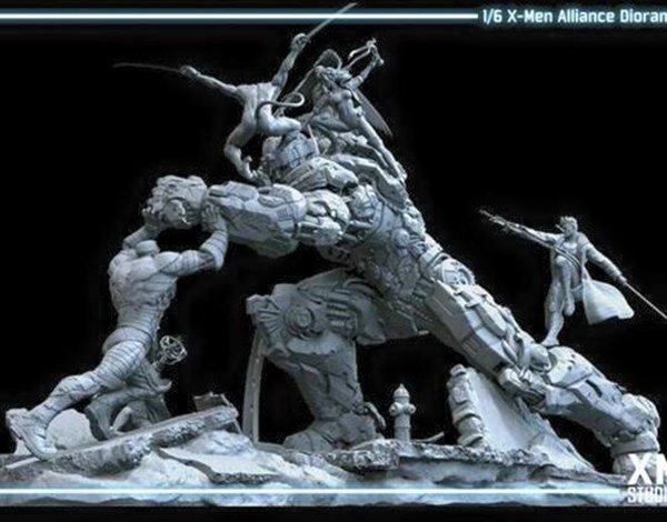 sentinel diorama x-men