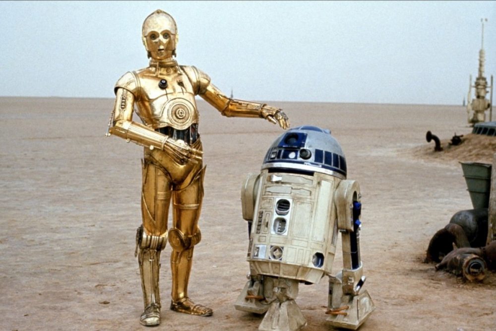 r2-d2 y c-3po robots