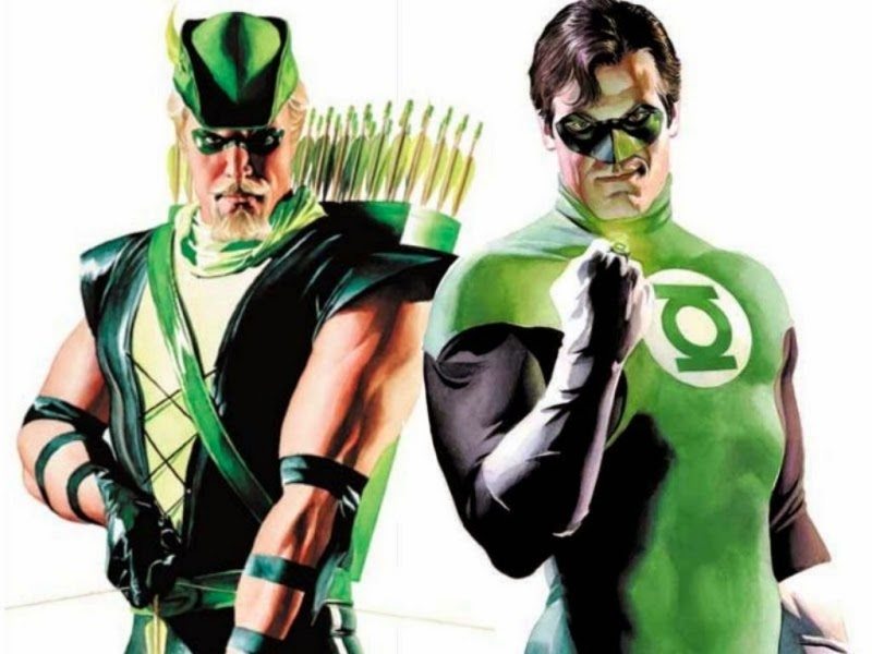 linterna verde cada vez más lejos de 'arrow'