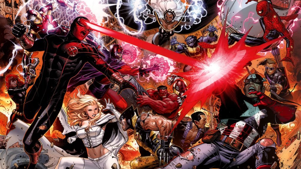los vengadores vs x-men