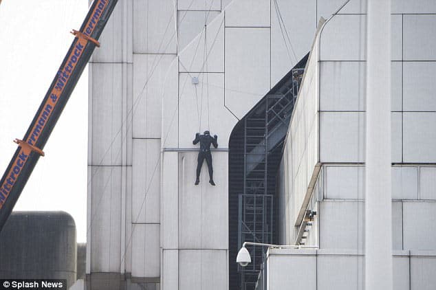 black panther en el rodaje de capitán américa: civil war