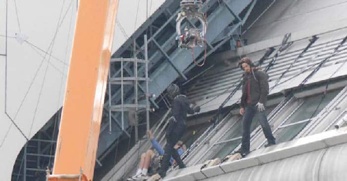 black panther en el rodaje de capitán américa: civil war