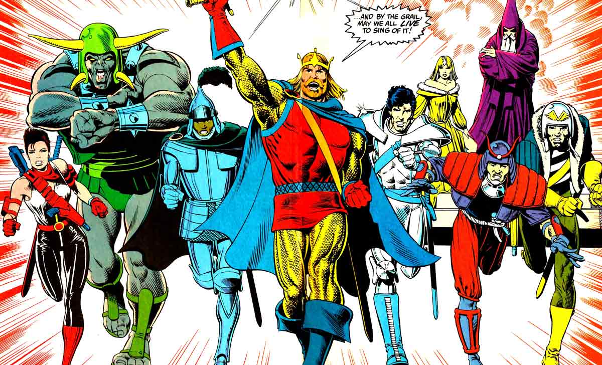 camelot 3000: la revisión ci-fi del mito artúrico