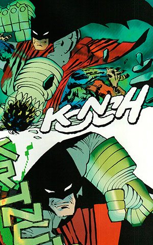 el contraataque del caballero oscuro