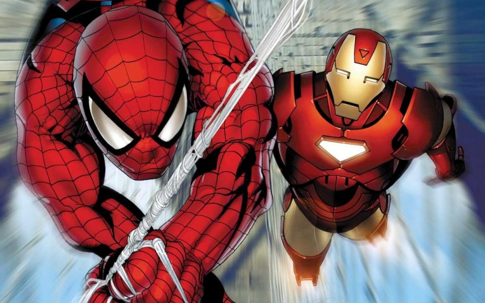 spider-man iron man