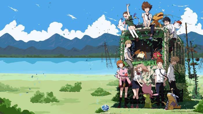 imagen promocional de digimon adventure tri