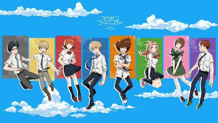 imagen promocional de digimon adventure tri
