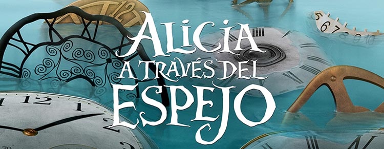 nuevos pósters de personajes de 'alicia a través del espejo'