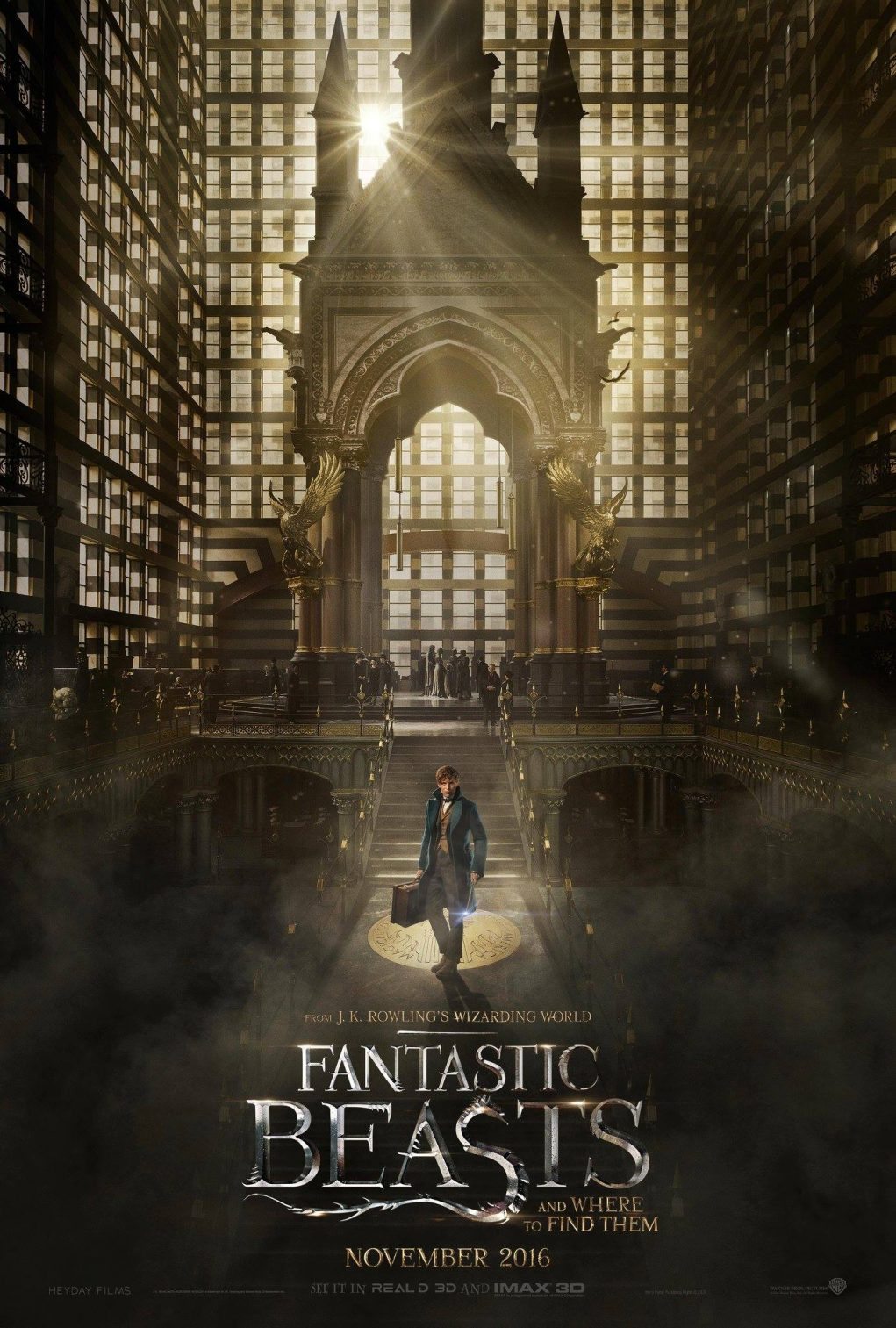 fantastic beasts and where to find them (poster)