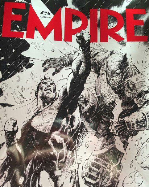 batman v superman - portada empire - jim lee