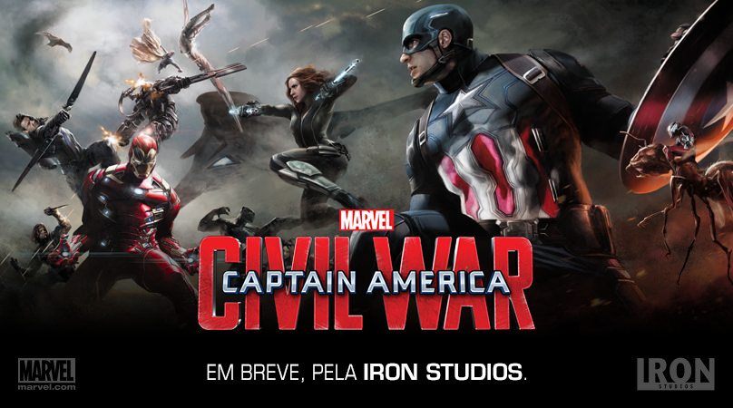 capitan america civil war - arte promocional
