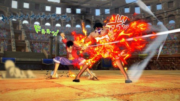one piece: burning blood