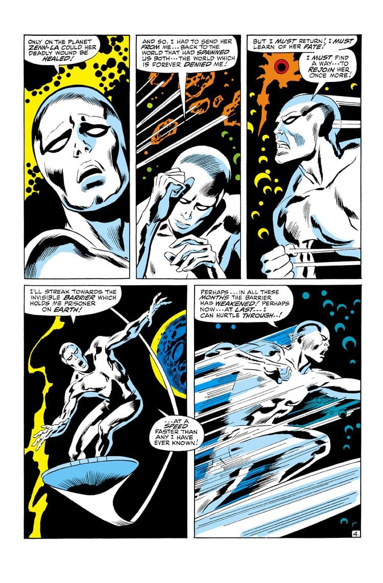 estela plateada stan lee y john buscema