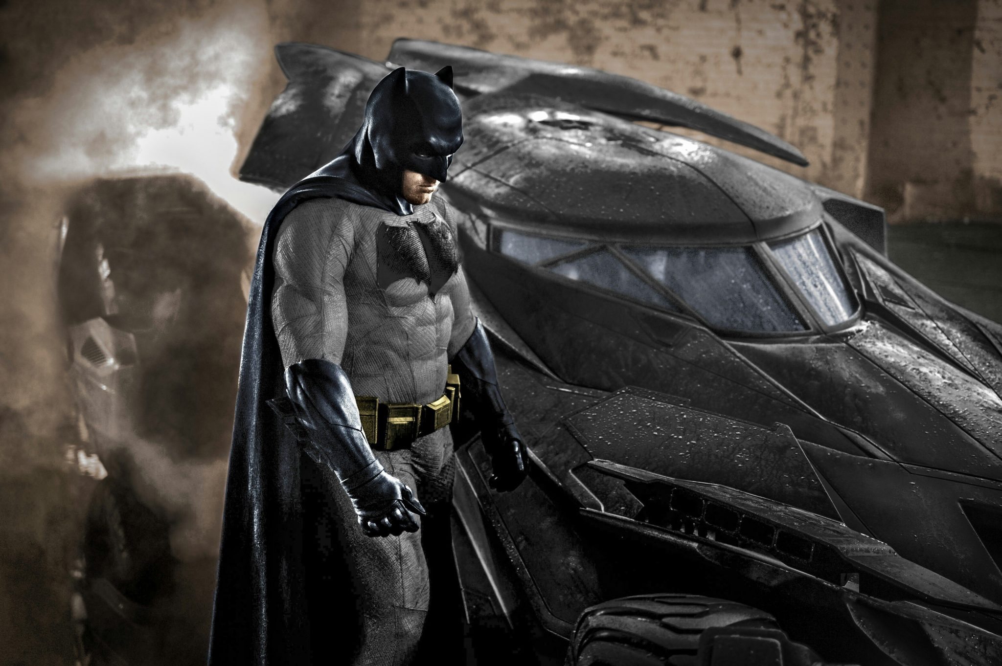 ben affleck como batman en batman v superman