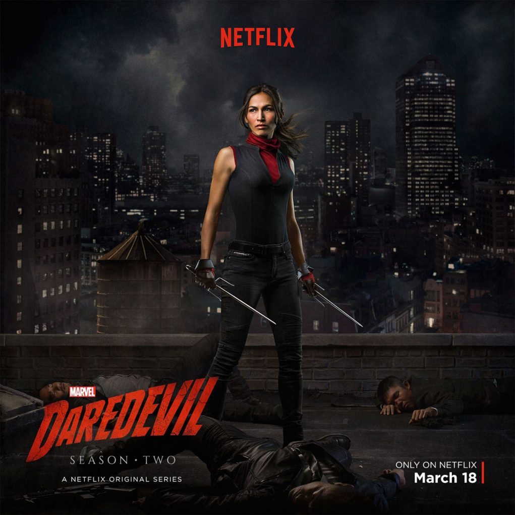 elektra daredevil 2 temporada
