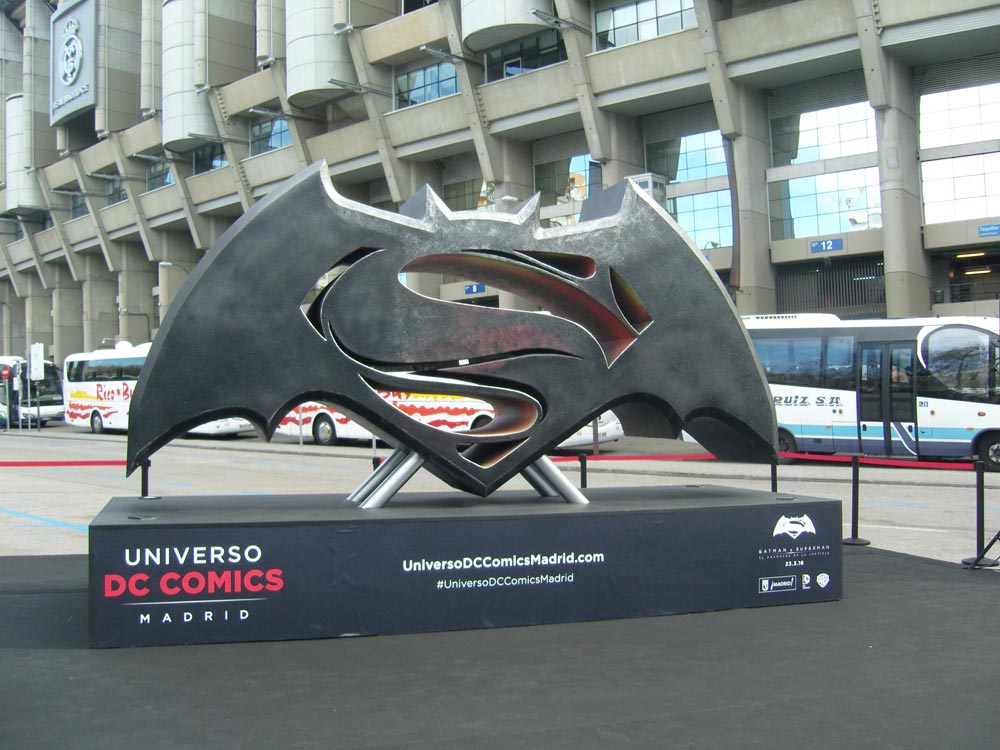 madrid se rinde al universo de dc comics