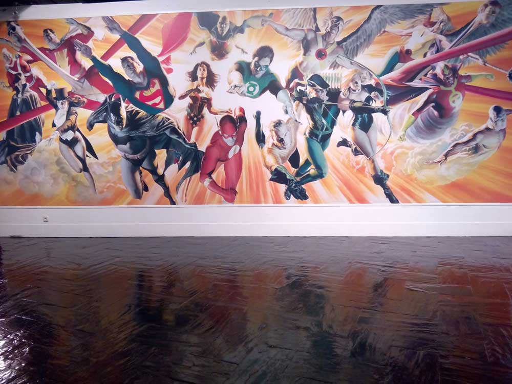 exposición dedicada al universo de dc comics en madrid
