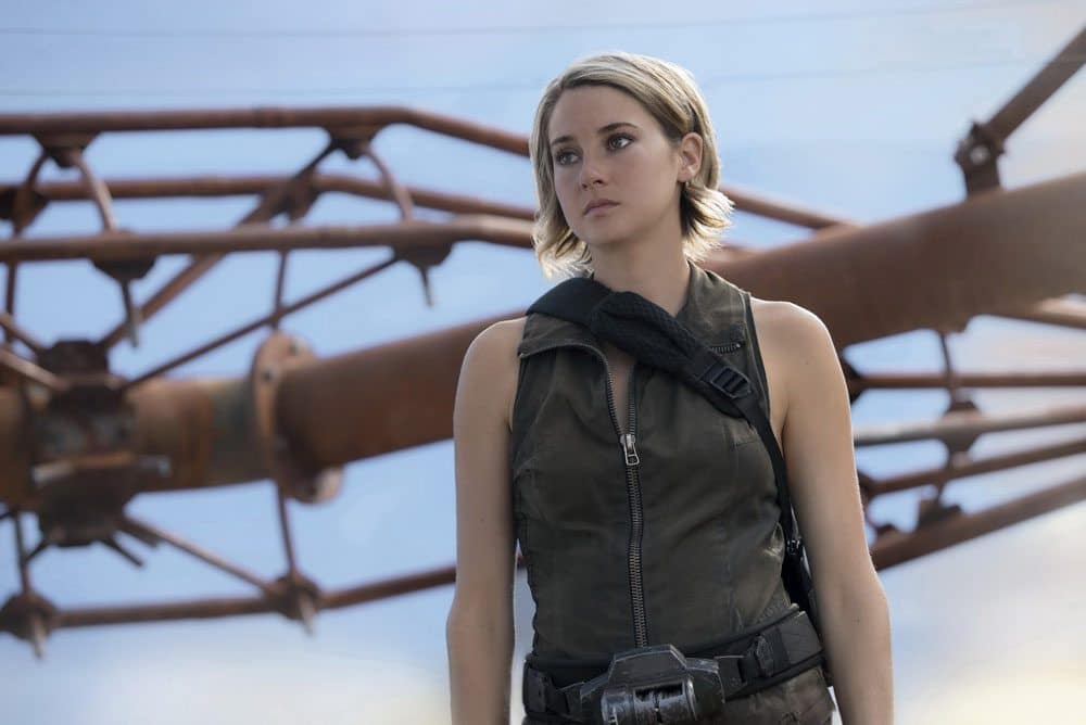 shailene woodley en divergente: leal