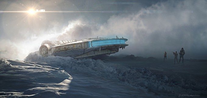 star wars the force awakens concept art ilm