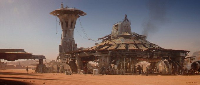 star wars the force awakens concept art ilm