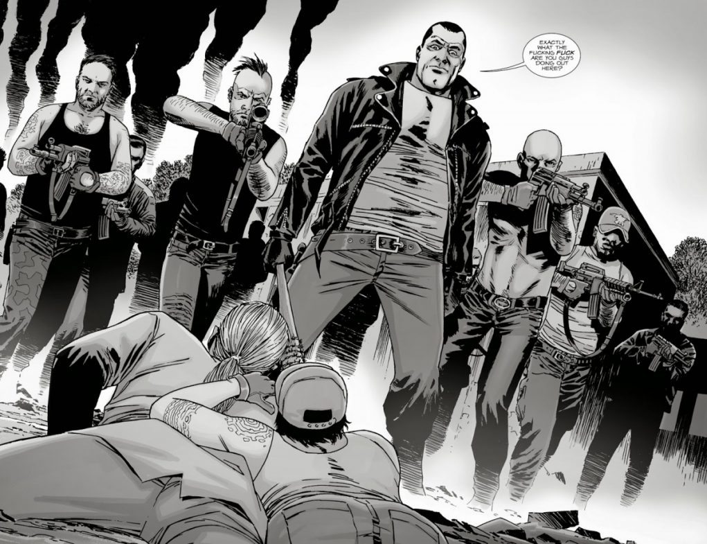 negan en the walking dead