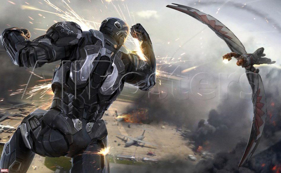 concept art capitán américa civil war