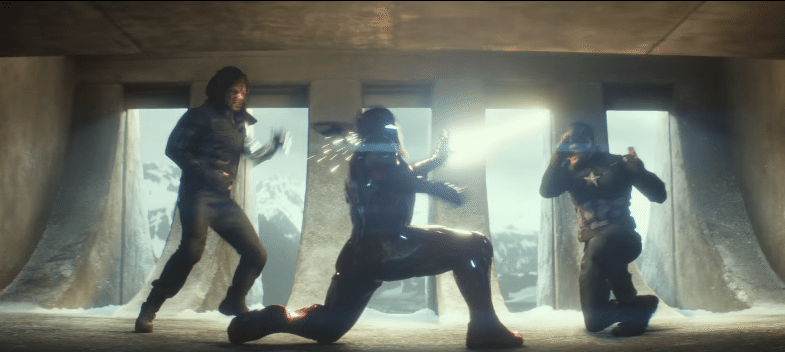 pelea cap soldier winter iron man