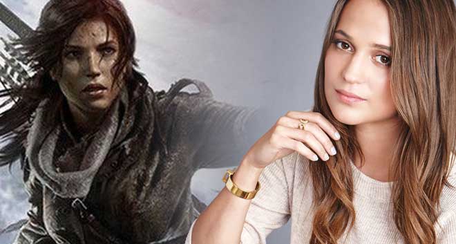 alicia vikander será lara croft en el reboot de tomb raider