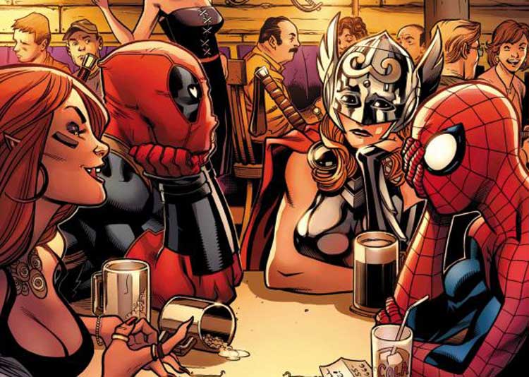 spider-man vs deadpool