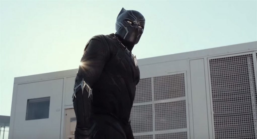black panther en capitán américa: civil war