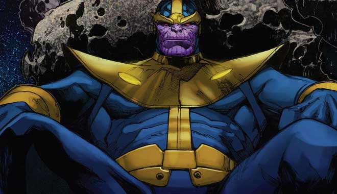 thanos - guardianes de la galaxia