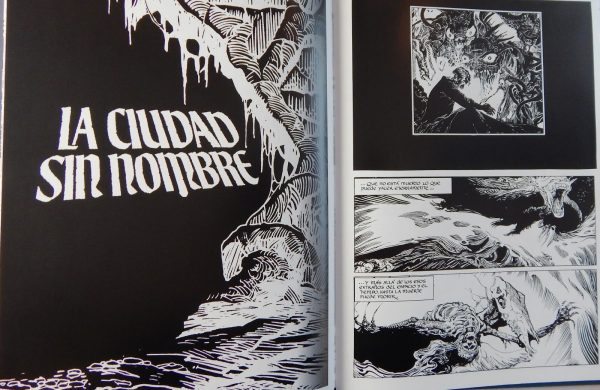  páginas de 'los mitos de cthulhu' de esteban maroto