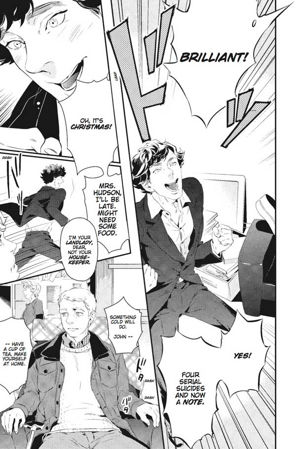 sherlock cómic manga