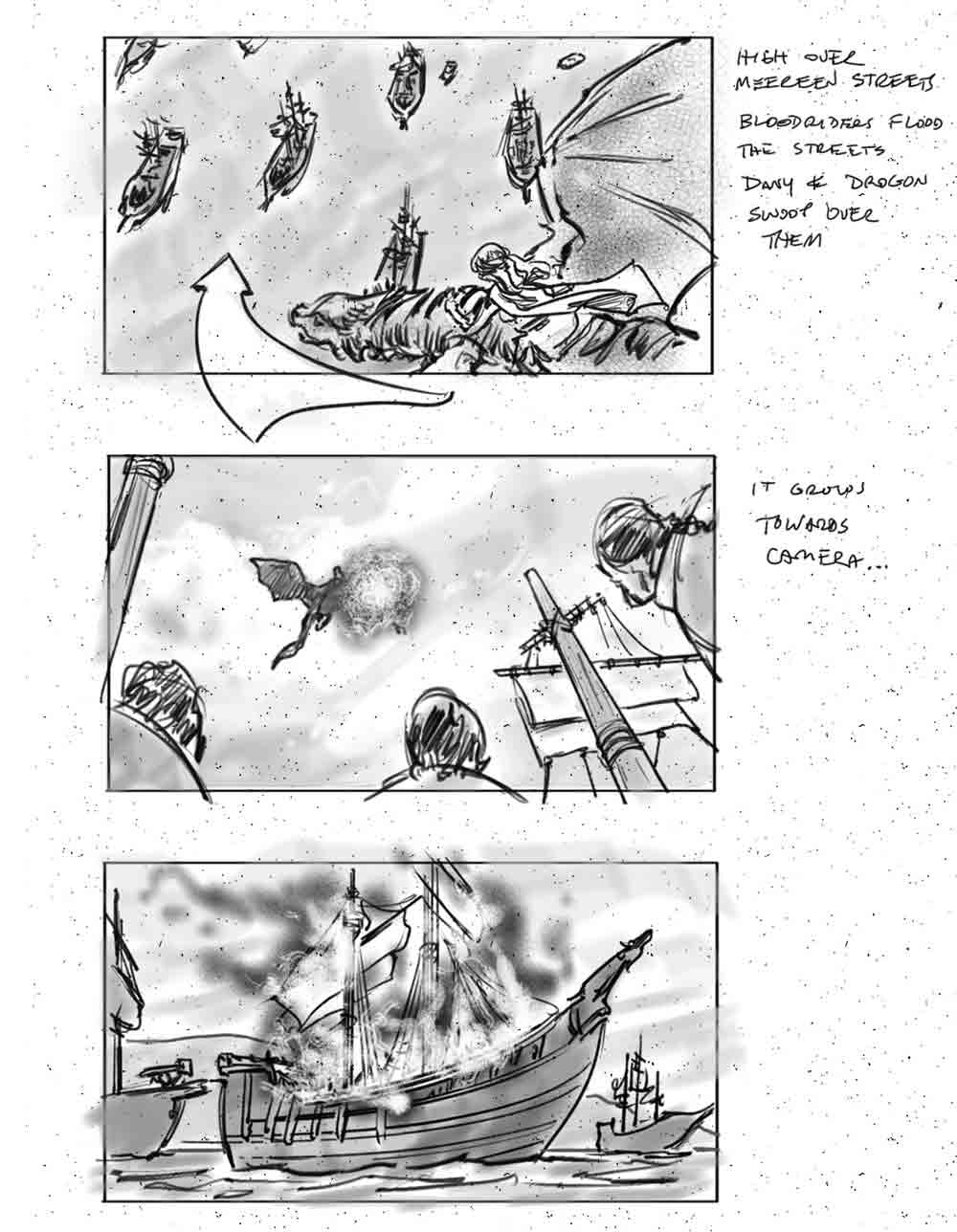 story-board-la-batalla-de-los-bastardos-juego-de-tronos