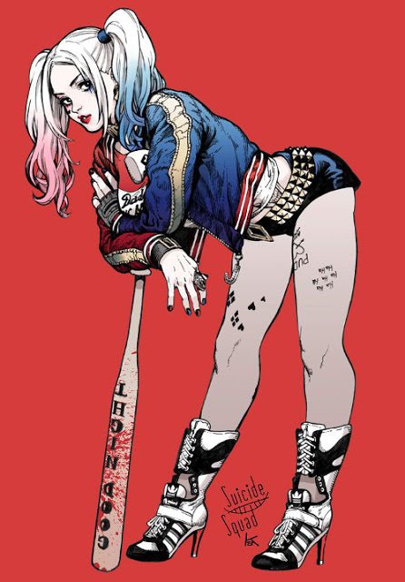 harley quinn (escuadron suicida) diseño 11