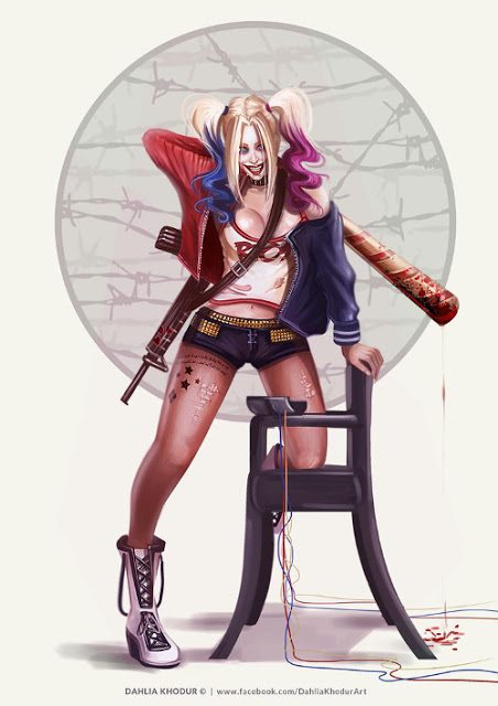 harley quinn (escuadron suicida) diseño 12