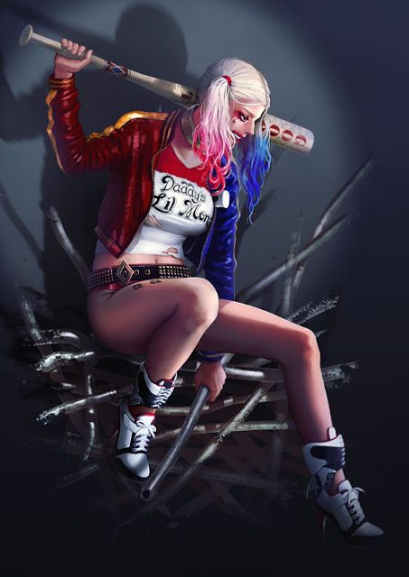 harley quinn (escuadron suicida) diseño 6