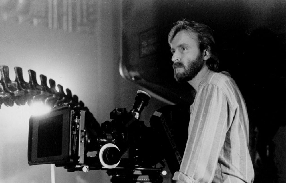 james cameron en el rodaje de ‘aliens: el regreso’