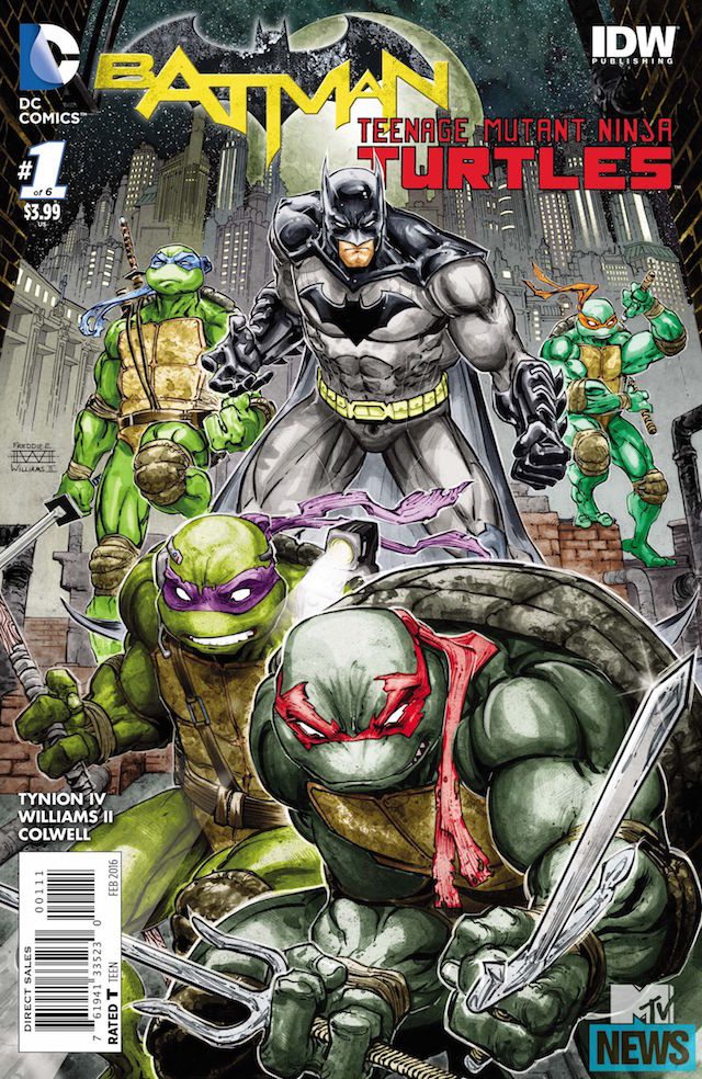 batman y las tortugas ninja