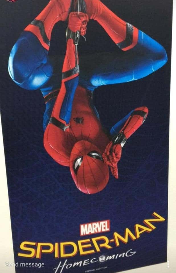 filtrado el nuevo póster de 'spider-man homecoming'