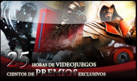 25 horas de videojuegos