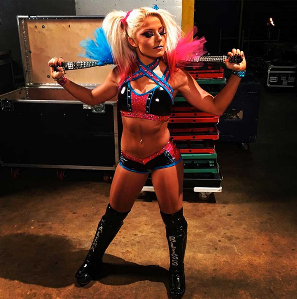 harley quinn wwe alexa bliss