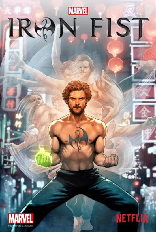 portada comic iron fist marvel netflix