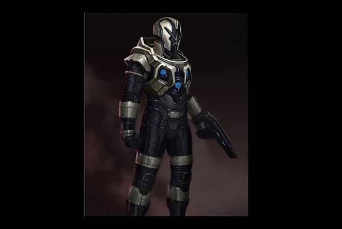 concept art de los nova corps en 'guardianes de la galaxia'